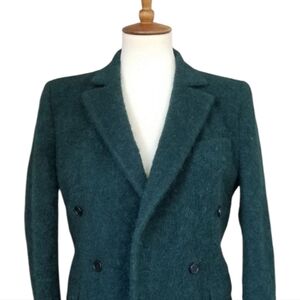 BLK DNM Cozy Textured Forest Wool Blazer